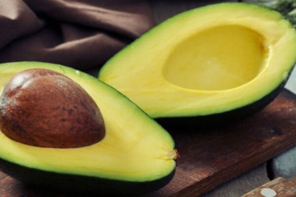 Avocado voor de gezondheid van de epidermis