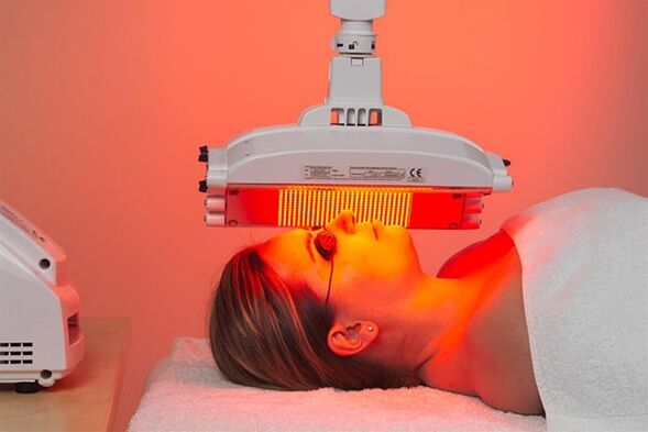 Hardwaremethode voor lichttherapie om de eerste tekenen van veroudering te voorkomen